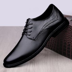 Formal leather shoes for men