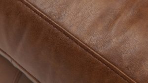 Full-grain leather sofa