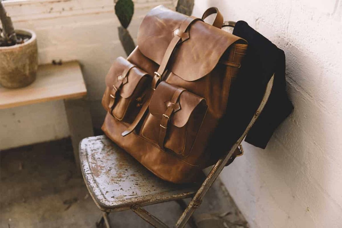 best quality leather backpack